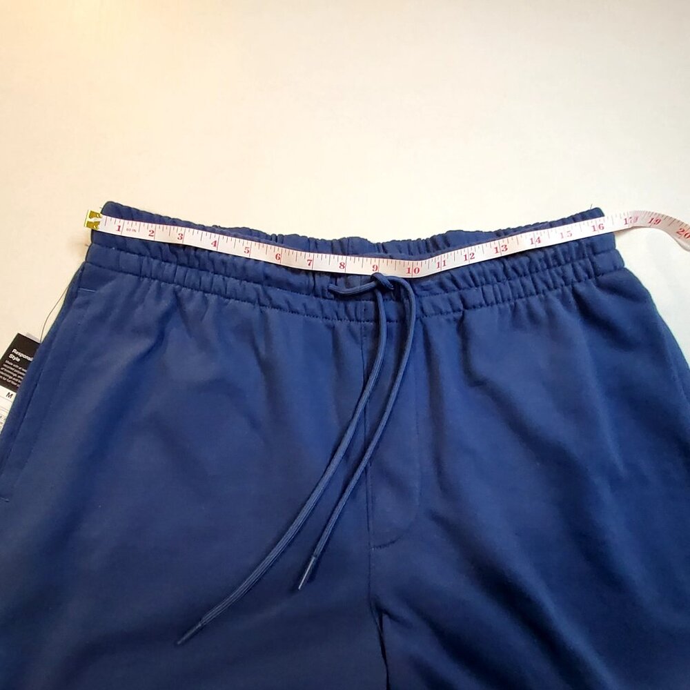 Original Use Blue Sustainable Knit Shorts With Recycled Materials  Size   M - Picture 3 of 10
